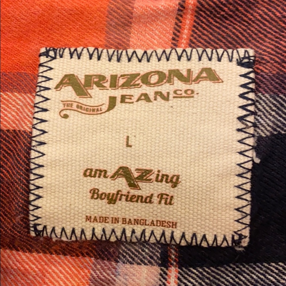 Arizona Salmon Flannel - Picture 3 of 3